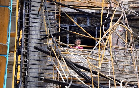 Ремонт квартир в пострадавшем от пожара здании завершен